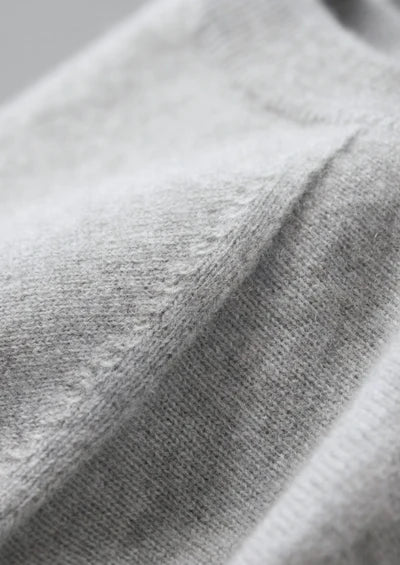 The Bellano Crewneck T-Shirt - Light Grey