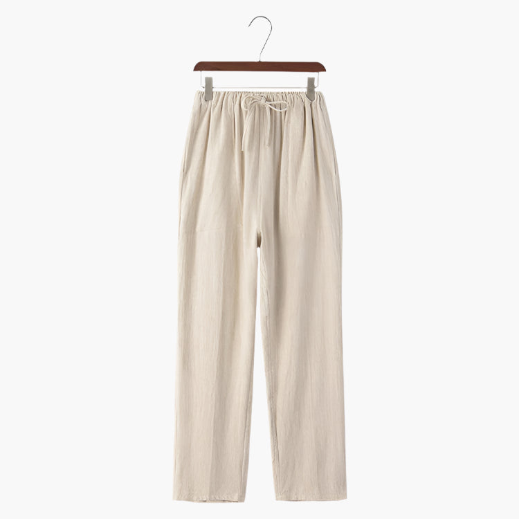 THE ALDO LINEN TROUSERS