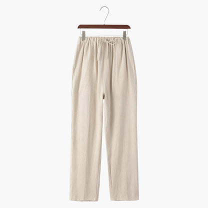 THE ALDO LINEN TROUSERS
