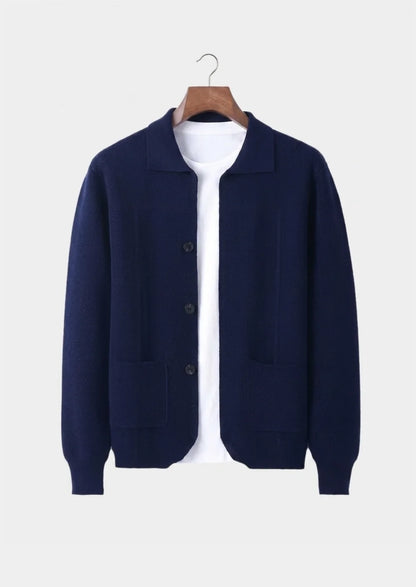 The Cervino Wool Button Overshirt