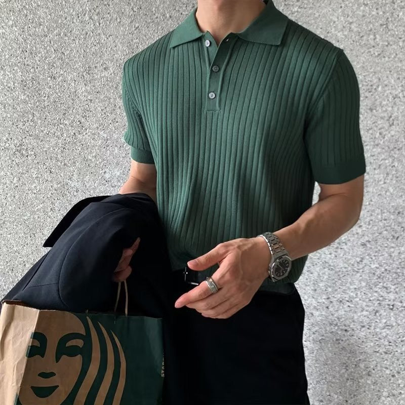 THE GIULIANO KNIT POLO SHIRT