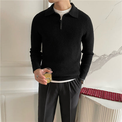 THE TOMMASO ZIP SWEATER