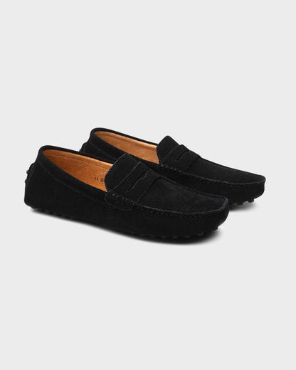 THE ENZO SUEDE LOAFERS