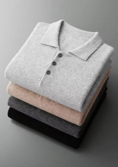 The Salerno Long Sleeve Polo