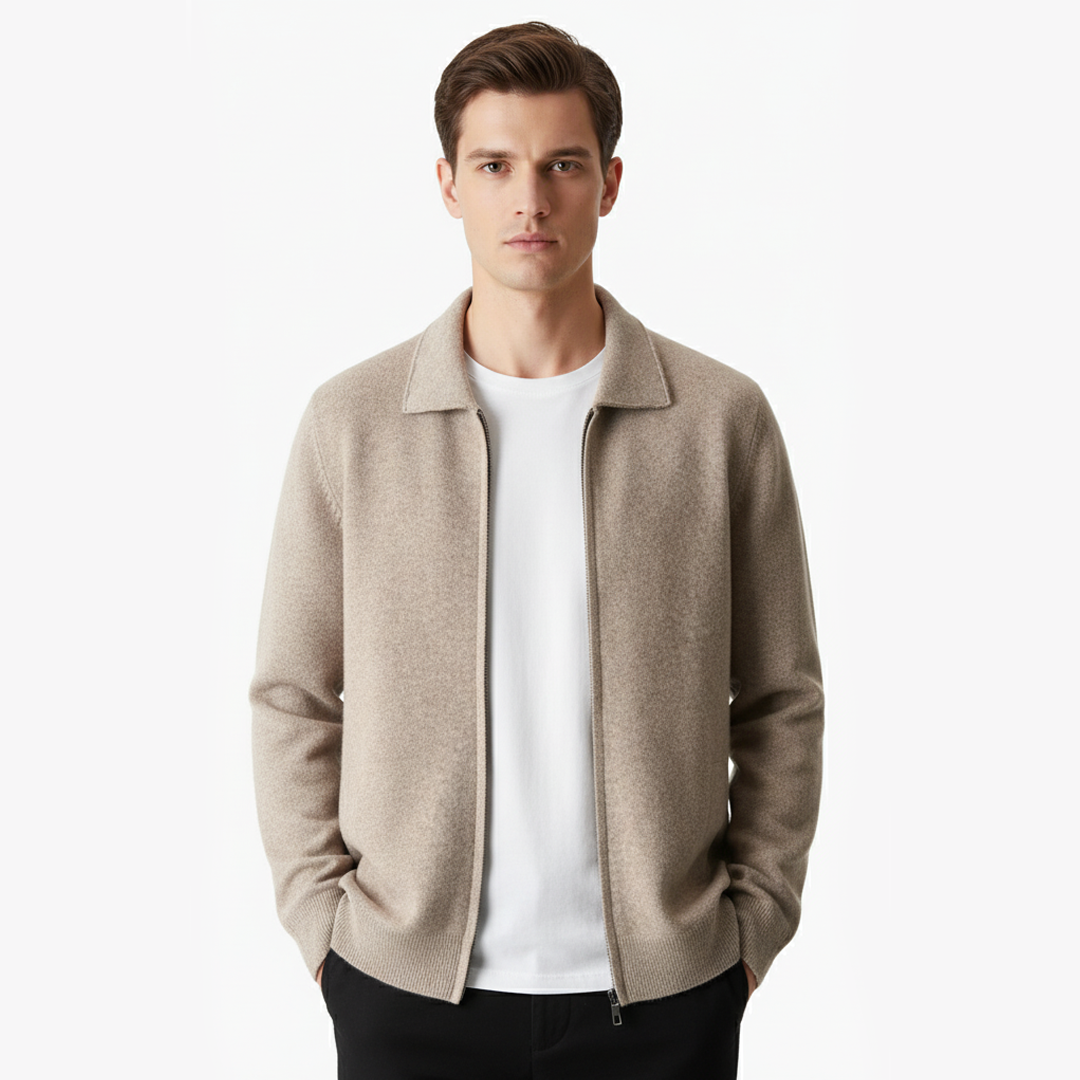 THE EMILIO FULL-ZIP SWEATER