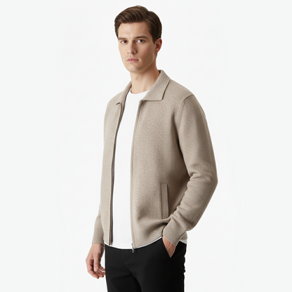 THE EMILIO FULL-ZIP SWEATER