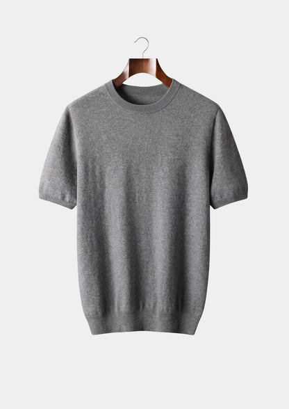 The Bellano Crewneck T-Shirt - Dark Grey