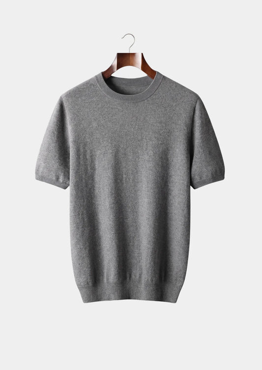 The Bellano Crewneck T-Shirt - Dark Grey