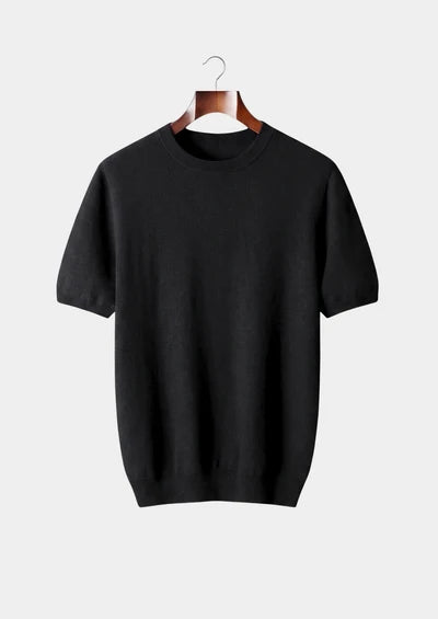 The Bellano Crewneck T-Shirt - Black