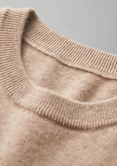 The Bellano Crewneck T-Shirt - Beige