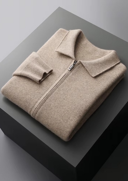 THE EMILIO FULL-ZIP SWEATER
