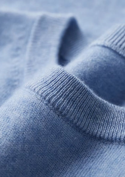 The Bellano Crewneck T-Shirt - Sky Blue