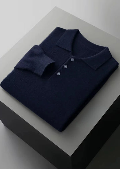 The Salerno Long Sleeve Polo