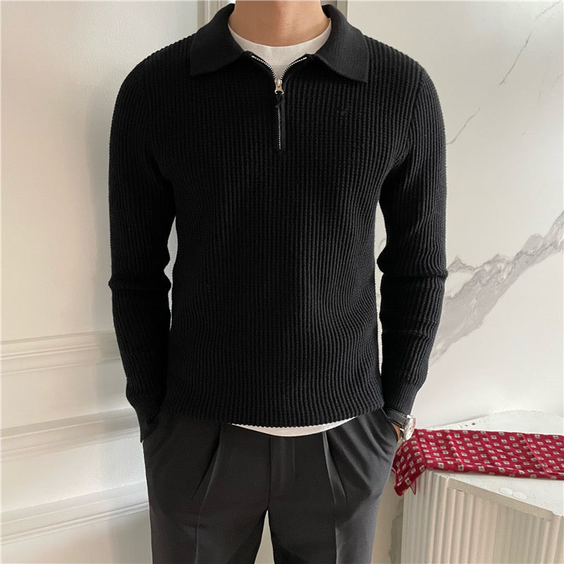 THE TOMMASO ZIP SWEATER