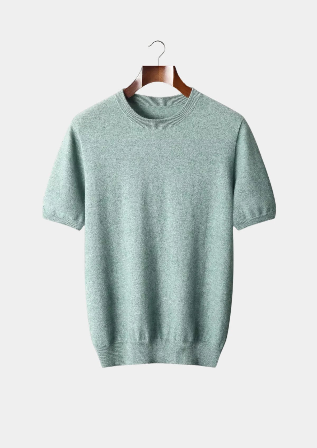 The Bellano Crewneck T-Shirt - Verdant Slate