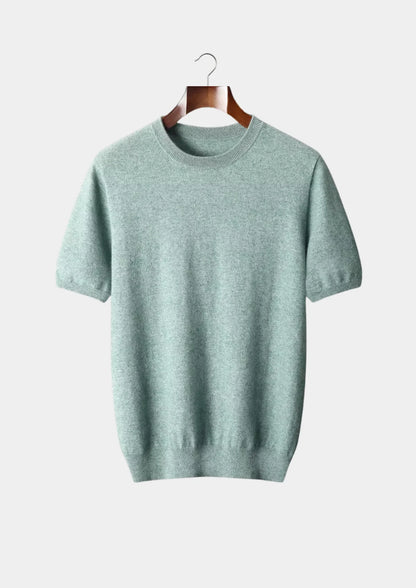 The Bellano Crewneck T-Shirt - Verdant Slate