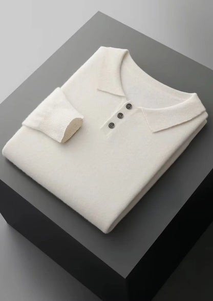 The Salerno Long Sleeve Polo