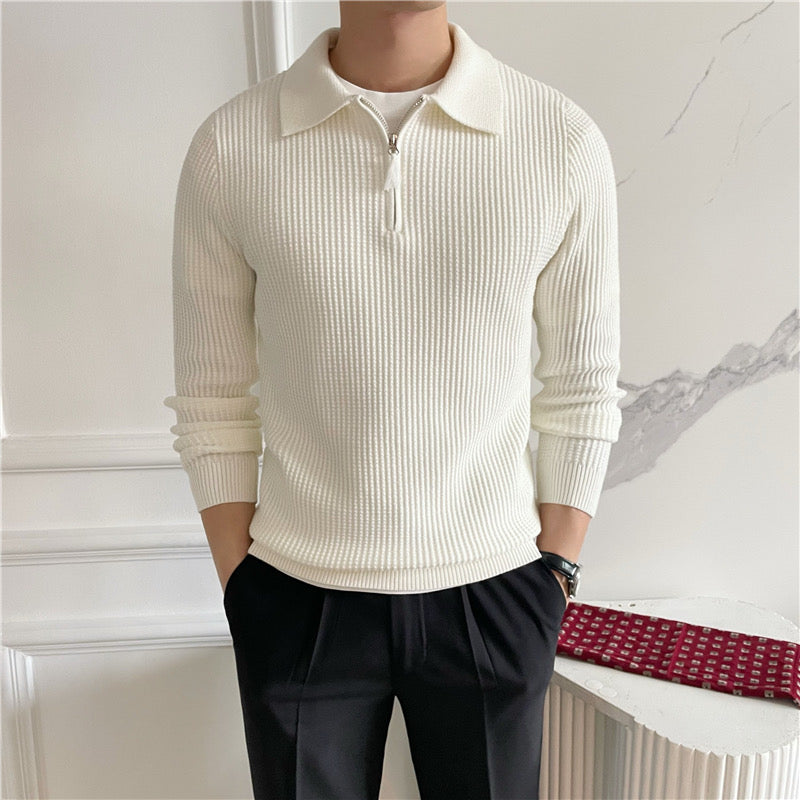 THE TOMMASO ZIP SWEATER