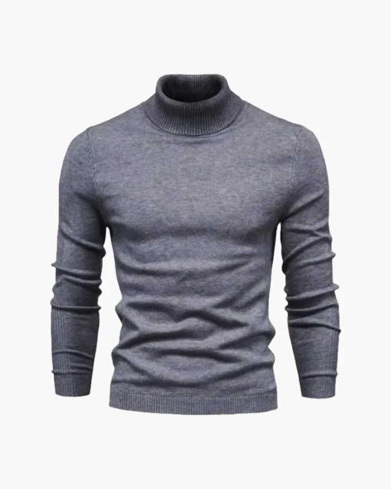 THE FLAVIO MERINO WOOL TURTLENECK