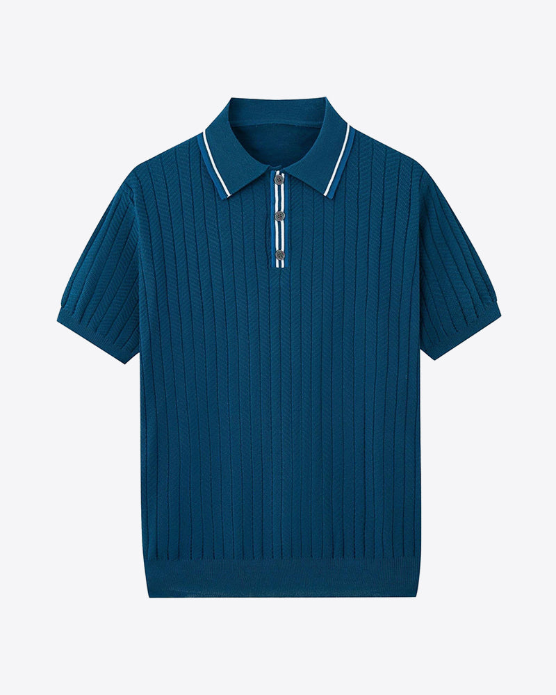 THE SALVATORE TEXTURED POLO