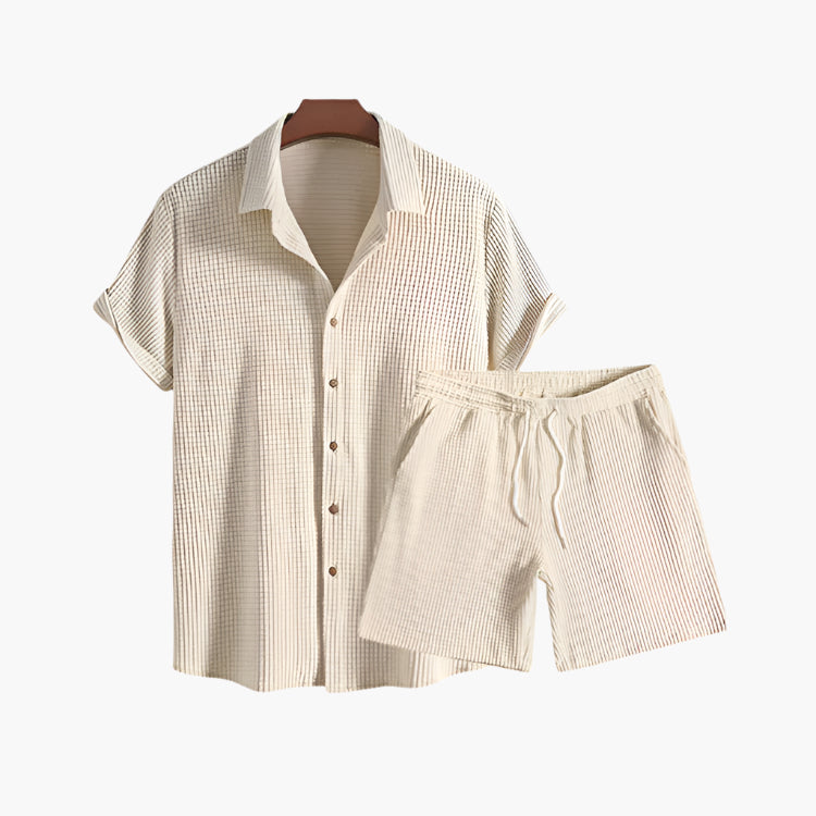 THE NICOLAS CASUAL LINEN SET