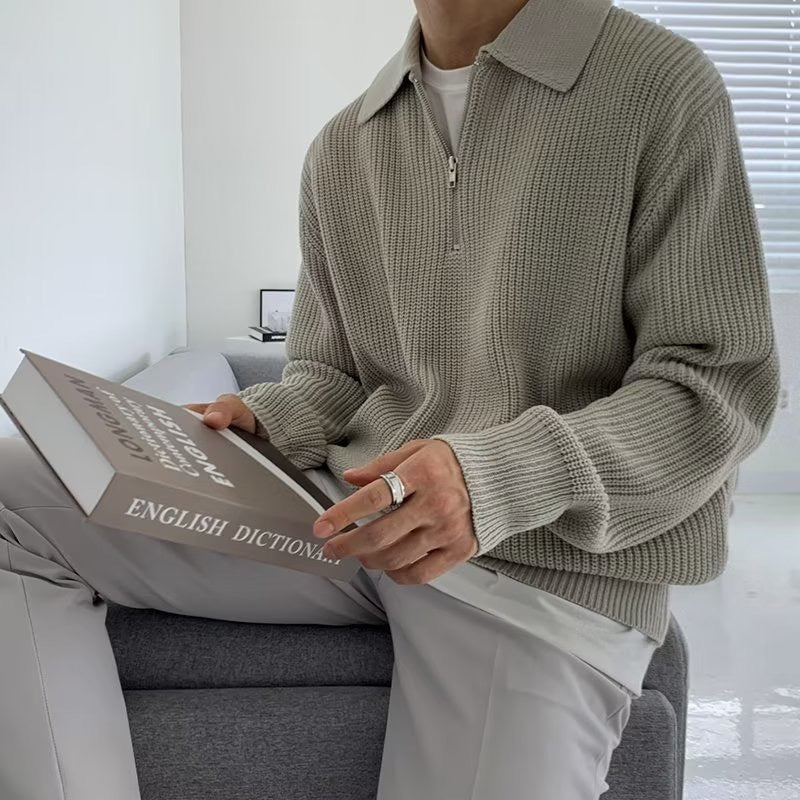 THE FABIO ZIP SWEATER