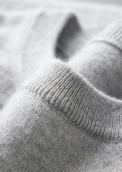 The Bellano Crewneck T-Shirt - Light Grey