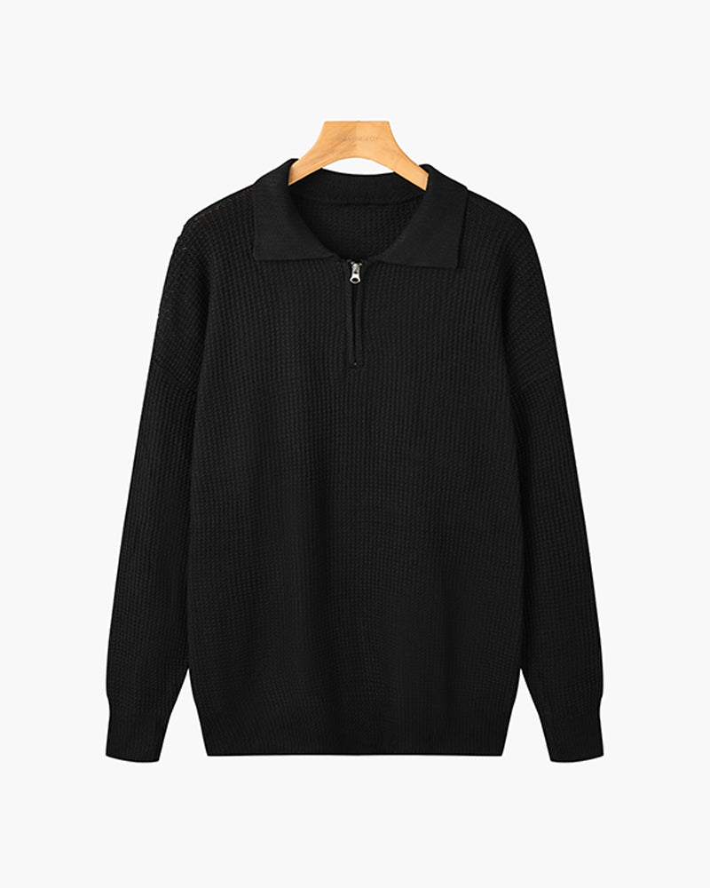 THE TOMMASO ZIP SWEATER