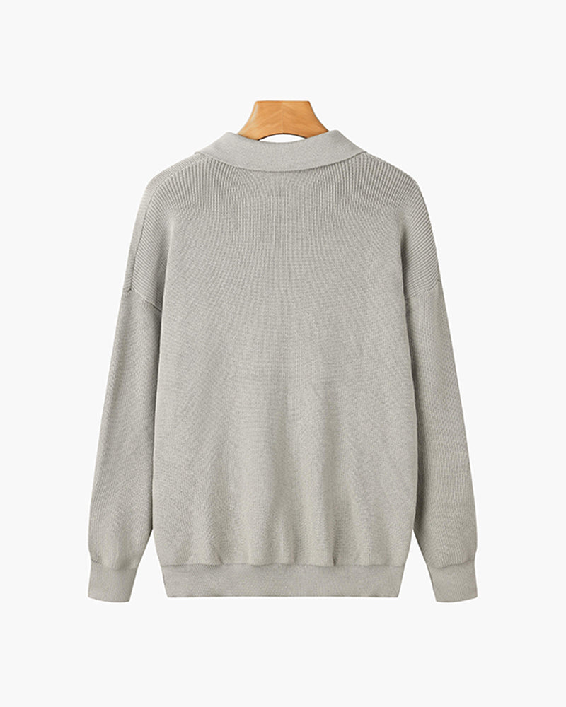 THE FABIO ZIP SWEATER
