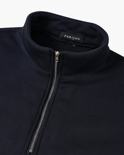 THE MAURO QUARTER-ZIP SWEATER