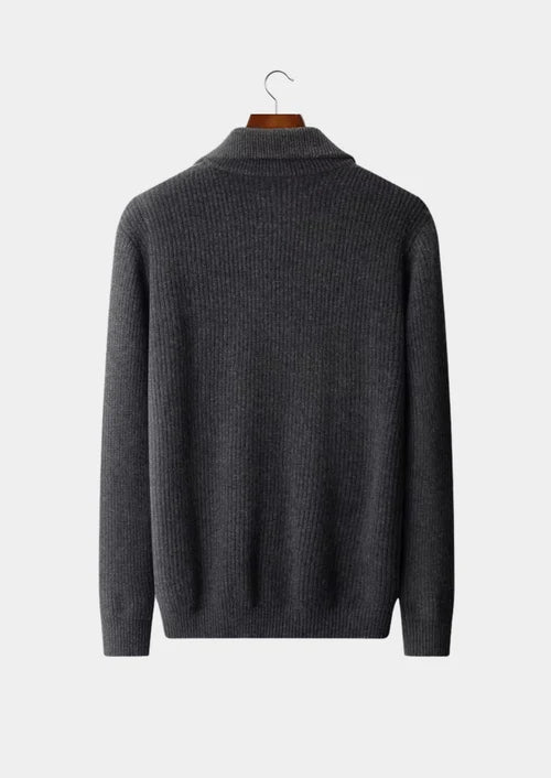 The Sasso Merino Full-Zip Cardigan