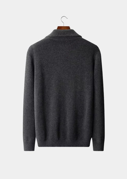 The Sasso Merino Full-Zip Cardigan