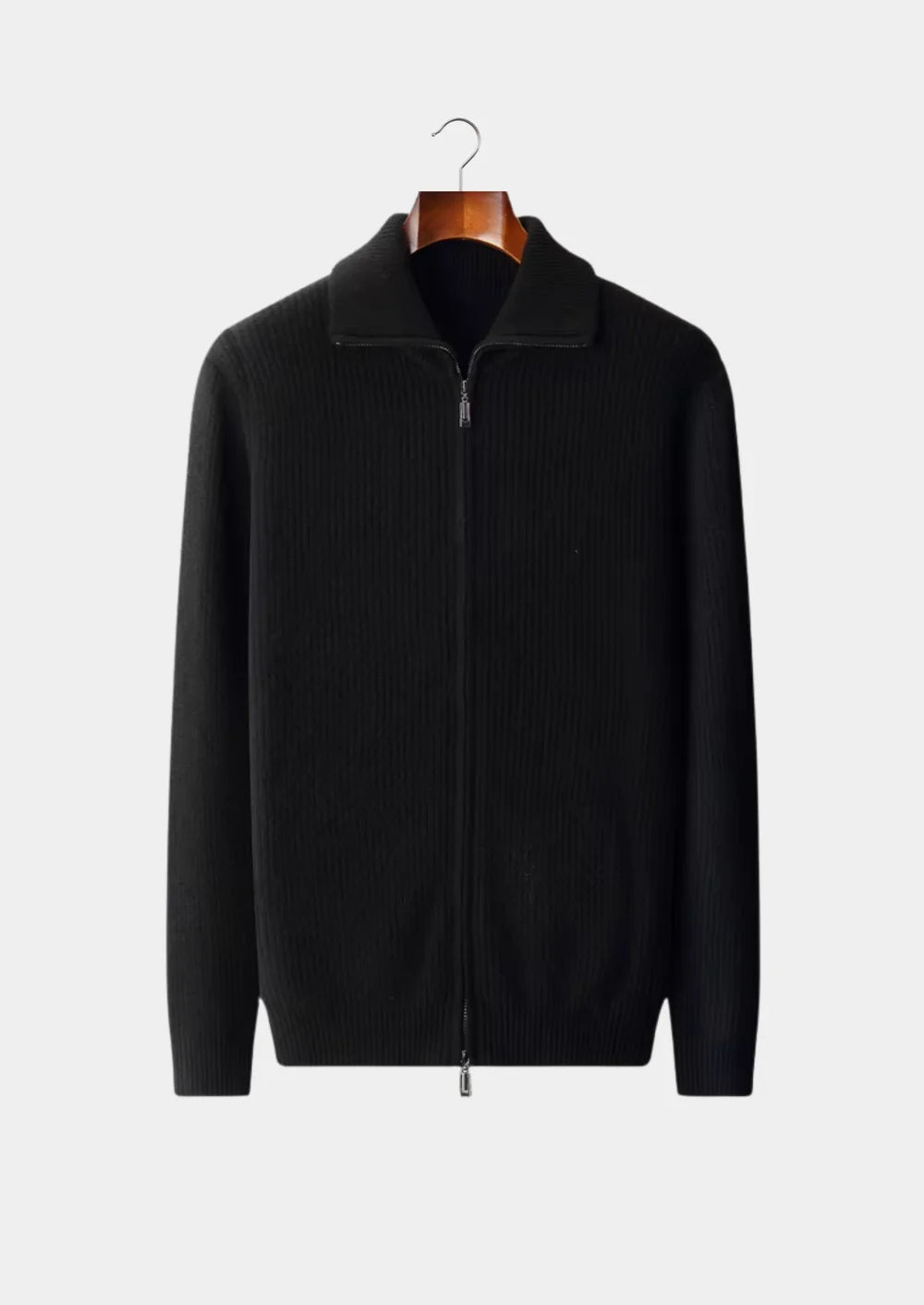 The Sasso Merino Full-Zip Cardigan