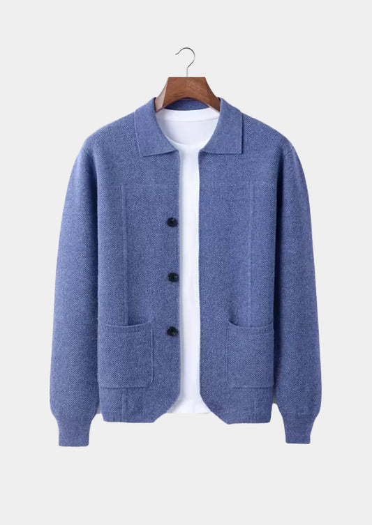 The Cervino Wool Button Overshirt