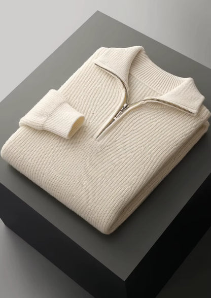 The Faro Textured Half-Zip