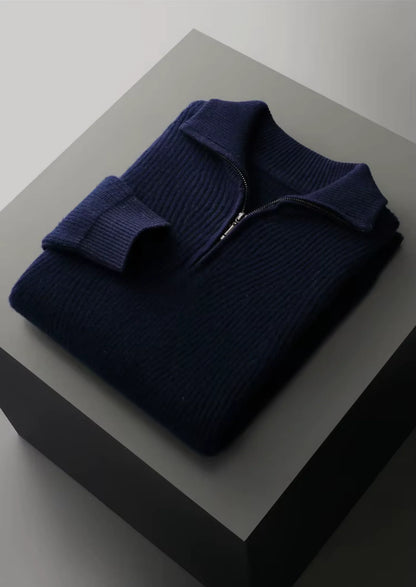 The Faro Textured Half-Zip