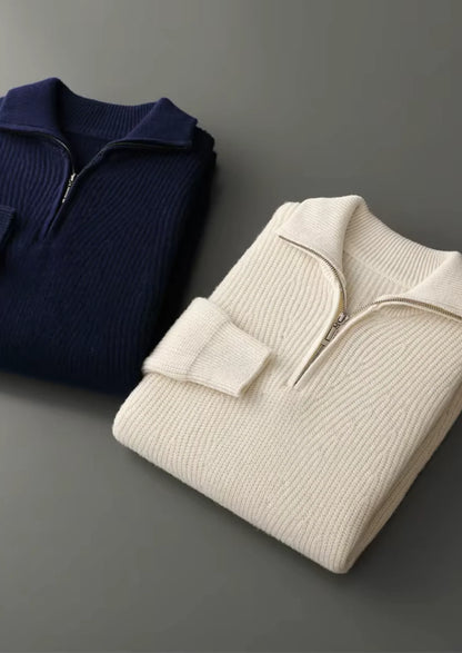 The Faro Textured Half-Zip