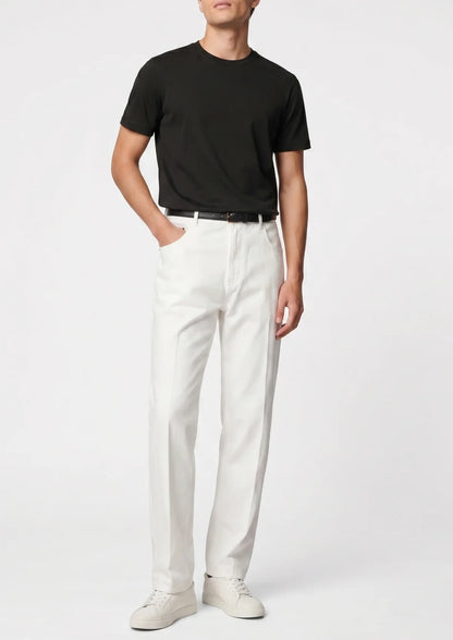 The Marano White Straight Leg Jeans