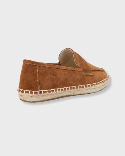 THE LEO SUEDE ESPADRILLE LOAFERS