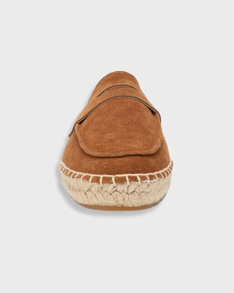 THE LEO SUEDE ESPADRILLE LOAFERS