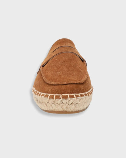THE LEO SUEDE ESPADRILLE LOAFERS