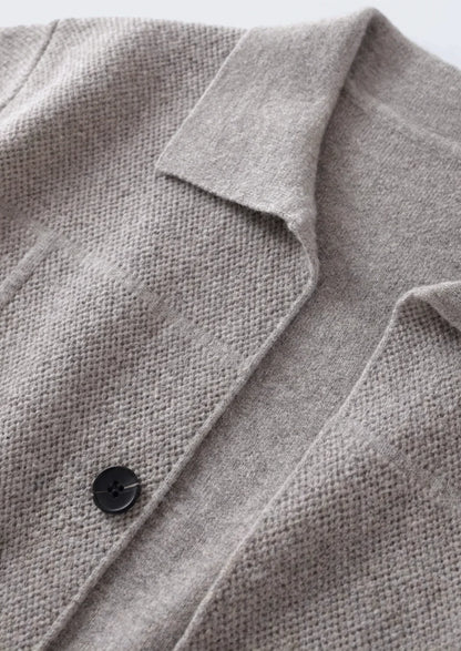 The Cervino Wool Button Overshirt