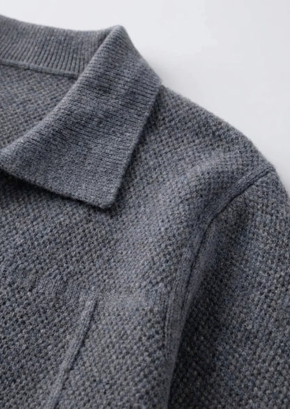 The Cervino Wool Button Overshirt