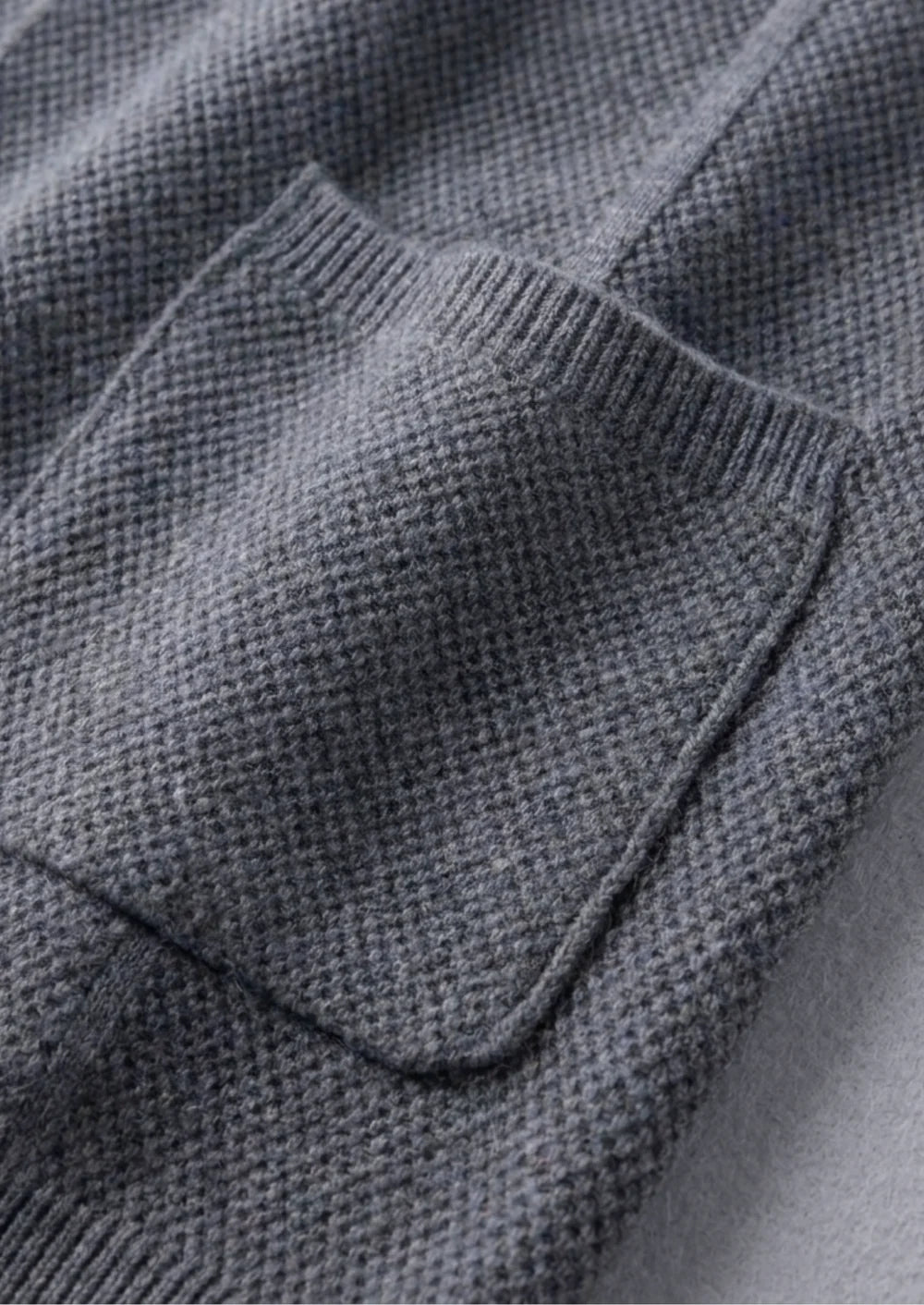 The Cervino Wool Button Overshirt